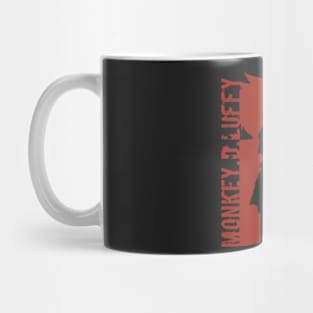 Red Luffy Mug